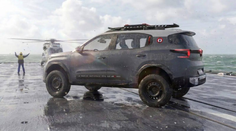 Citroen C3 Aircross Marine Nationale: спецверсия к 400-летию ВМС Франции