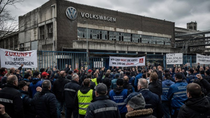 Volkswagen: масштабные сокращения и угроза банкротства