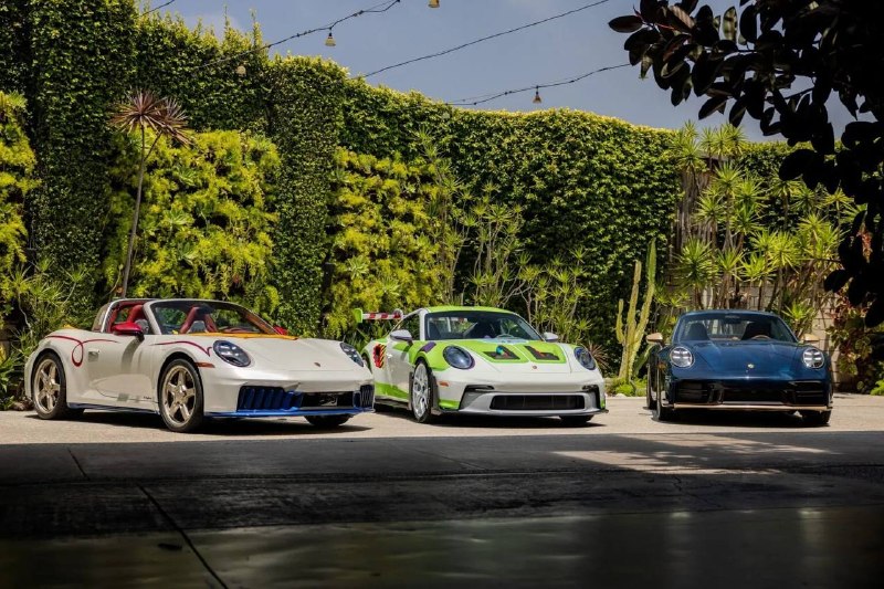 Три эксклюзивных Porsche в стиле «Истории игрушек» проданы коллекционеру
