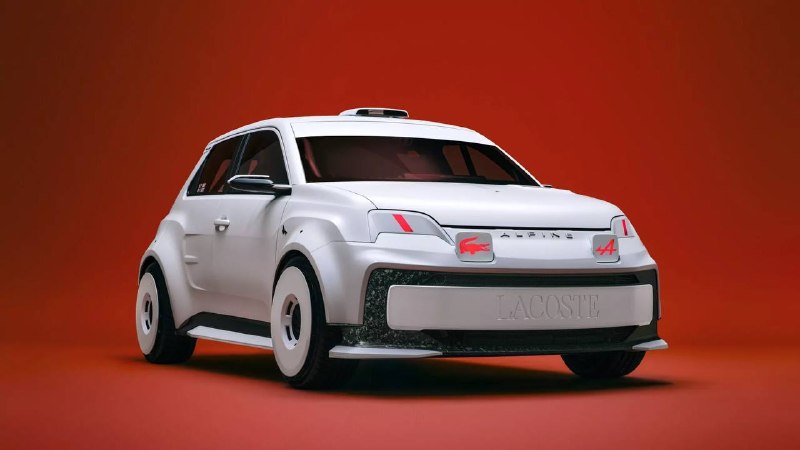 Alpine и Lacoste представили совместный раллийный хэтчбек A290