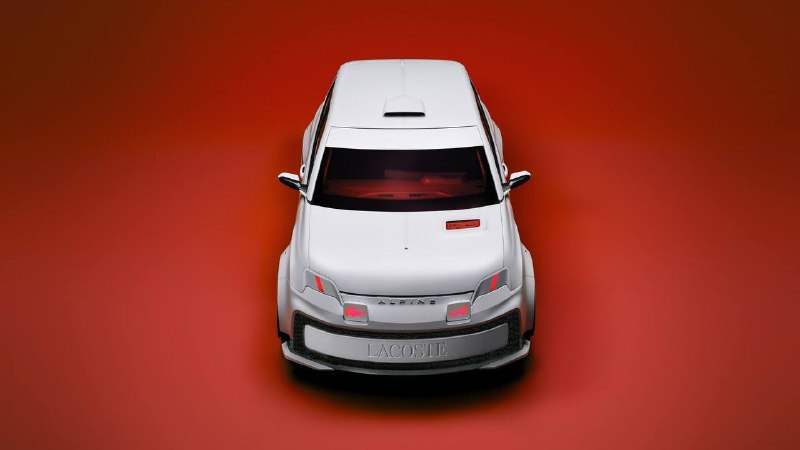 Alpine и Lacoste представили совместный раллийный хэтчбек A290