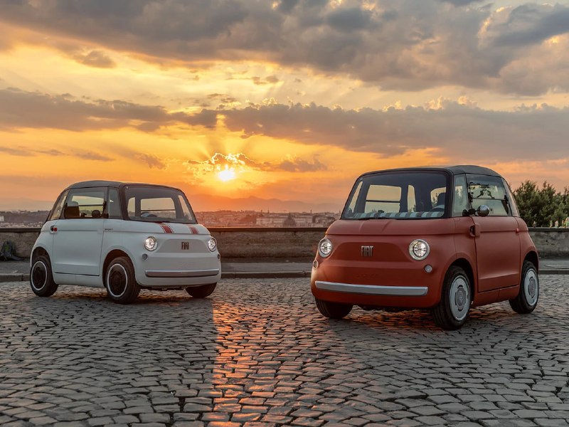 Fiat представила концепт Multiplina: компактный электромобиль для города