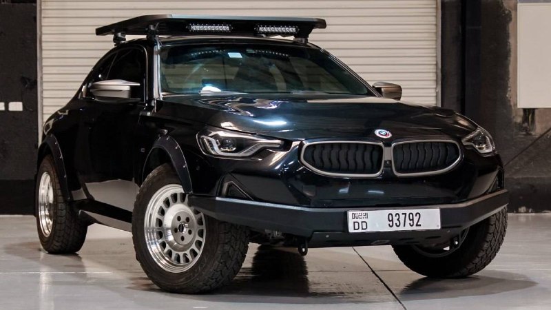 BMW 2 Series Coupe превратили во внедорожник: реальный проект M2 Dakar