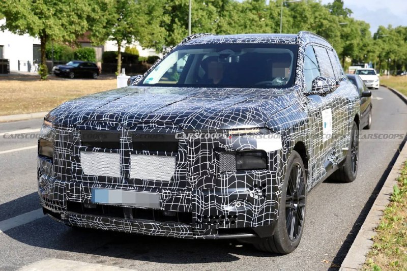 BMW готовит электрический флагманский кроссовер iX7 BMW готовит электрический флагманский кроссовер iX7
