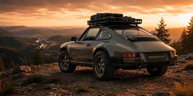 Представлен внедорожный рестомод Porsche 911 Meridian Представлен внедорожный рестомод Porsche 911 Meridian