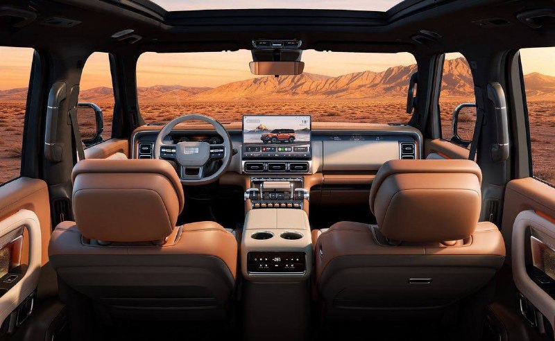 Geely Galaxy Cruiser 700: рамный внедорожник с мощностью 1128 л.с.