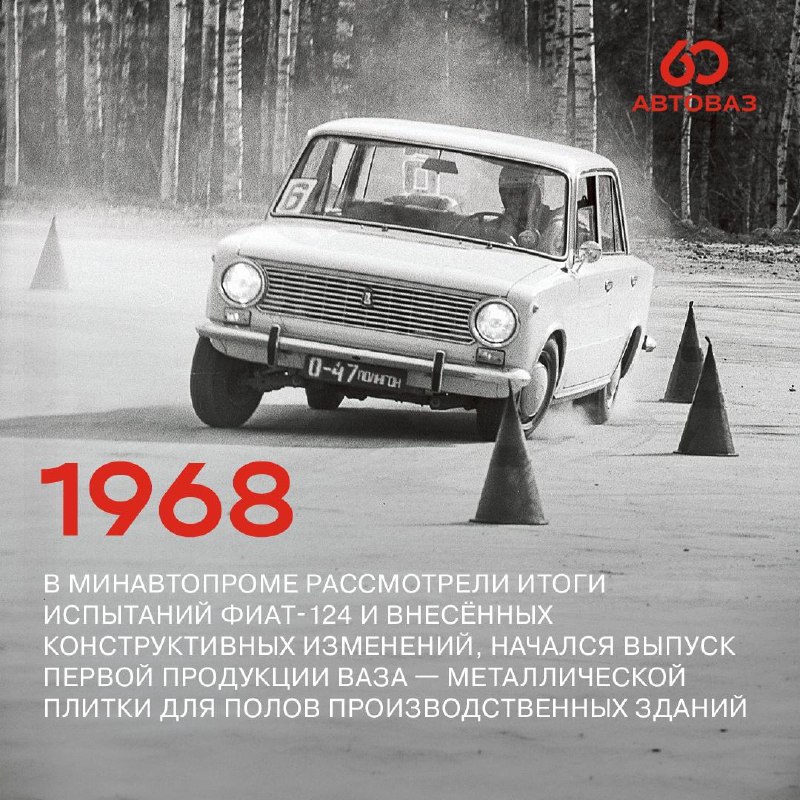 60 лет АВТОВАЗа: от замыслов до первых автомобилей 60 лет АВТОВАЗа: от замыслов до первых автомобилей