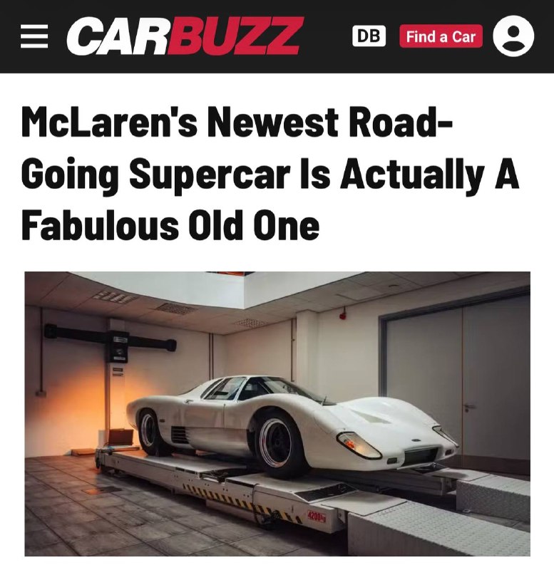 McLaren восстановила первый суперкар M6GT 1960-х для показа в Гудвуде McLaren восстановила первый суперкар M6GT 1960-х для показа в Гудвуде