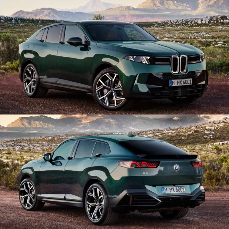 Новый BMW X6: рендеры следующего поколения Новый BMW X6: рендеры следующего поколения