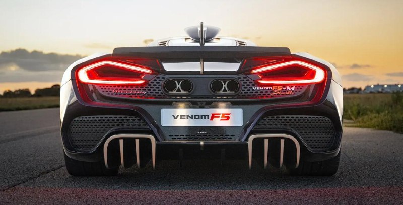 Hennessey анонсировала Venom F5-M — гиперкар с механической КПП мощностью 2059 л.с.