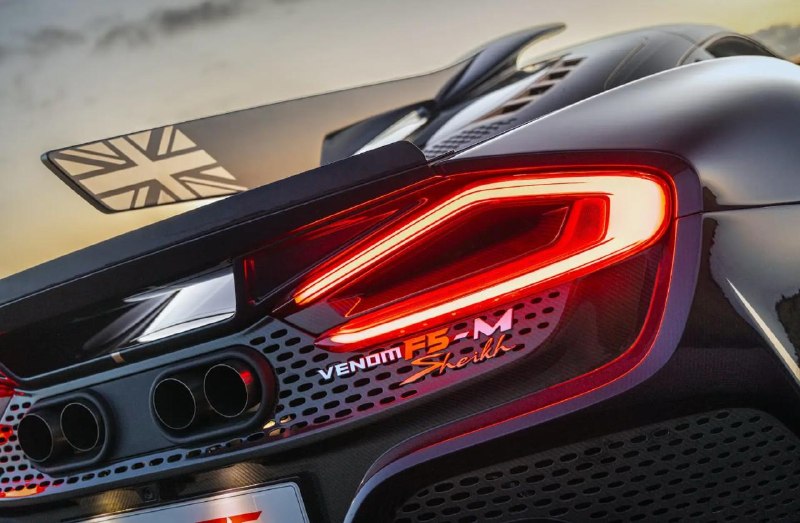 Hennessey анонсировала Venom F5-M — гиперкар с механической КПП мощностью 2059 л.с.