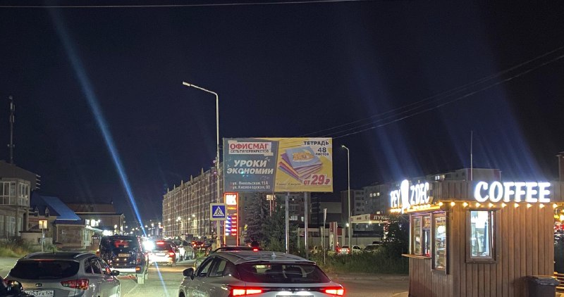 Трудный вечер поиска бензина в Ставрополье