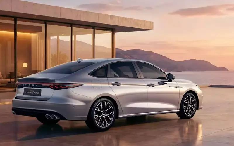 Chery Arrizo 8 Pro 2027: седан с автономным вождением