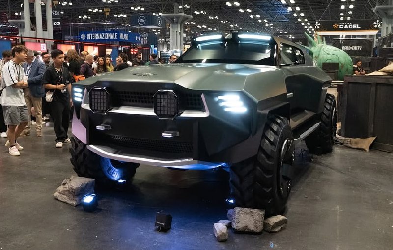 Aston Martin создал военный внедорожник для Call of Duty