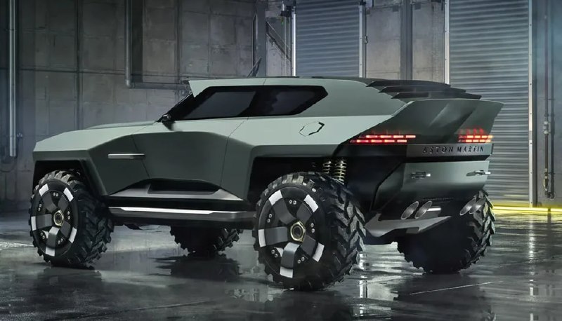 Aston Martin создал военный внедорожник для Call of Duty