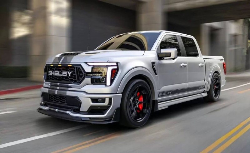 Shelby анонсировала мощный пикап F-150 Super Snake с 821 л.с.