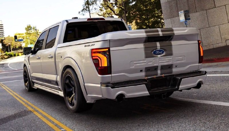 Shelby анонсировала мощный пикап F-150 Super Snake с 821 л.с.