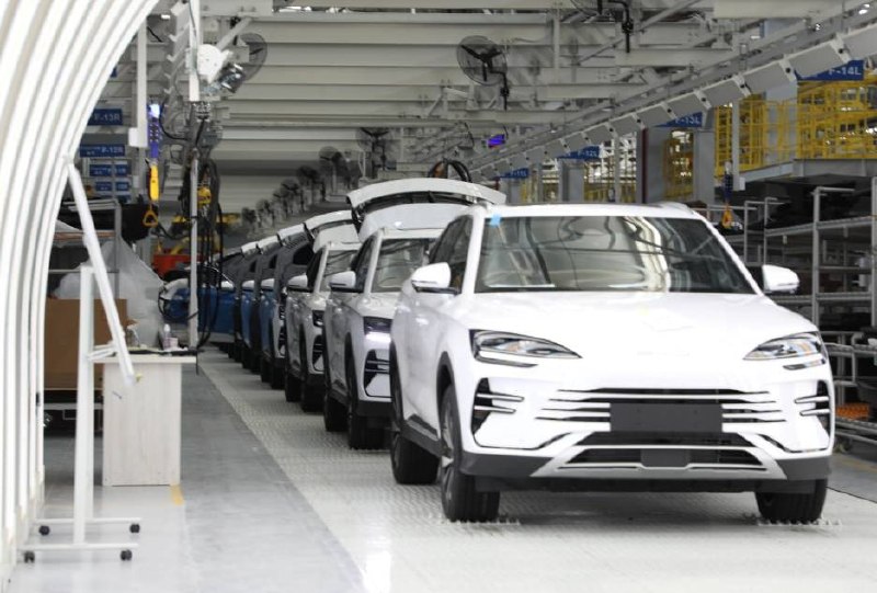 BYD может запустить производство электромобилей в Казахстане к 2027 году