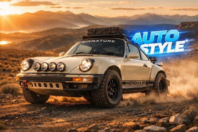 Классический Porsche 911 превратят во внедорожный ралли-кар Meridian 911