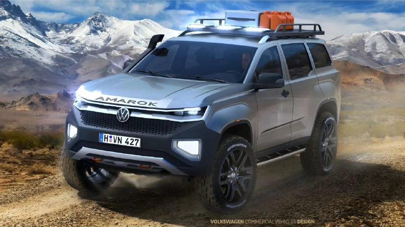 Volkswagen may launch SUV based on Amarok Volkswagen may launch SUV based on Amarok