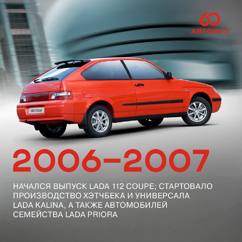 АВТОВАЗ в XXI веке: спортивные модели и исторические моменты АВТОВАЗ в XXI веке: спортивные модели и исторические моменты