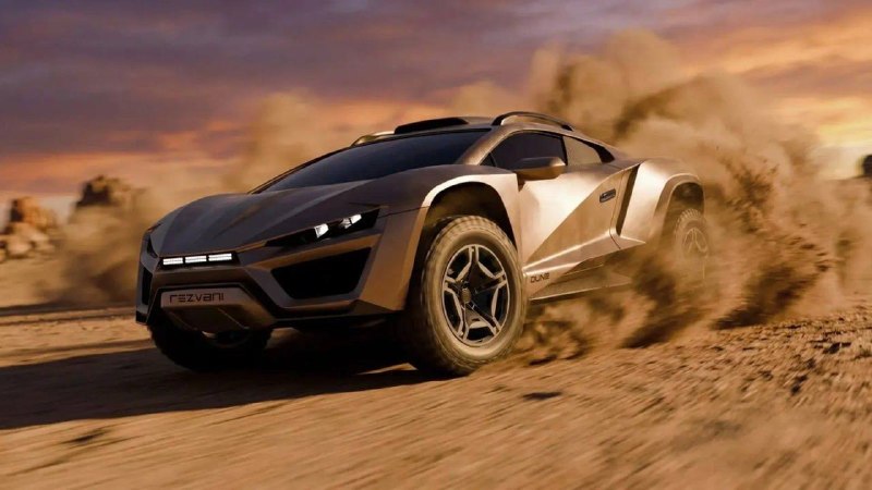 Rezvani Dune: Lamborghini Huracan Sterrato стал внедорожником Rezvani Dune: Lamborghini Huracan Sterrato стал внедорожником