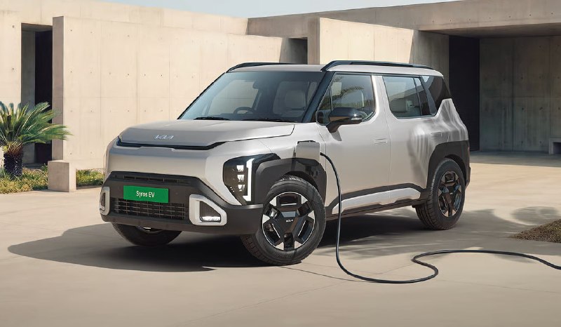 Kia представила бюджетный электрокроссовер Syros для Индии Kia представила бюджетный электрокроссовер Syros для Индии