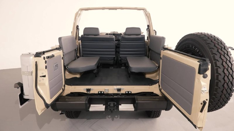 Toyota представила Land Cruiser 70 с откидным лобовым стеклом Toyota представила Land Cruiser 70 с откидным лобовым стеклом