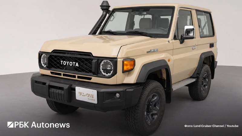 Toyota представила три новые версии короткобазного Land Cruiser 70 Toyota представила три новые версии короткобазного Land Cruiser 70