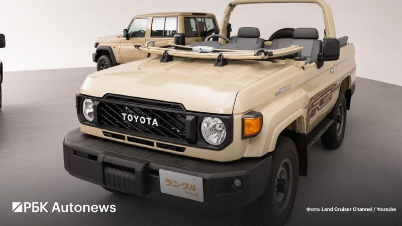 Toyota представила три новые версии короткобазного Land Cruiser 70 Toyota представила три новые версии короткобазного Land Cruiser 70