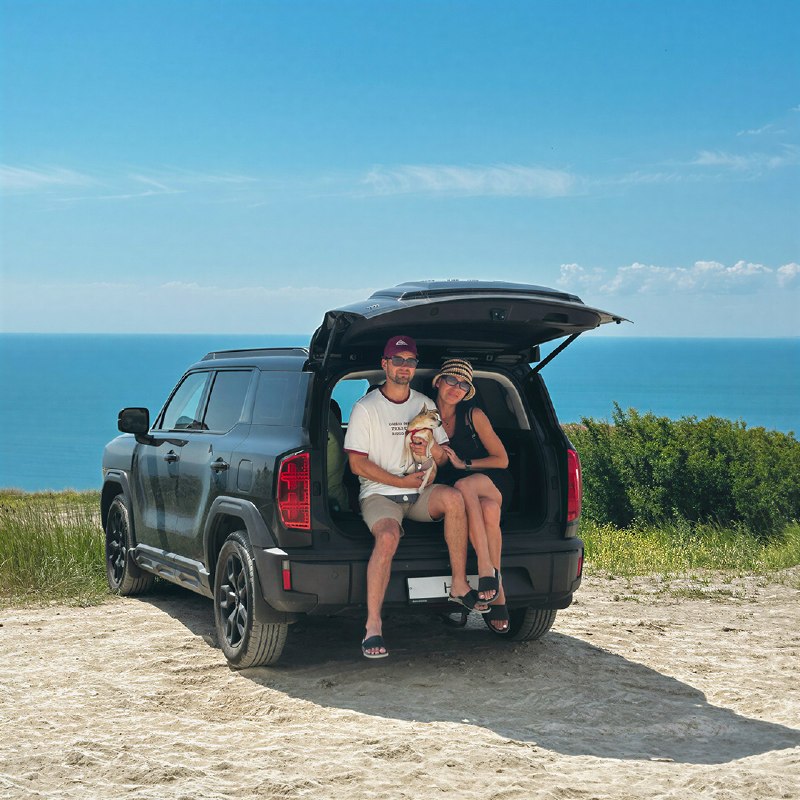 Семейное путешествие на HAVAL H3 к Чёрному морю: лестница 400 ступеней