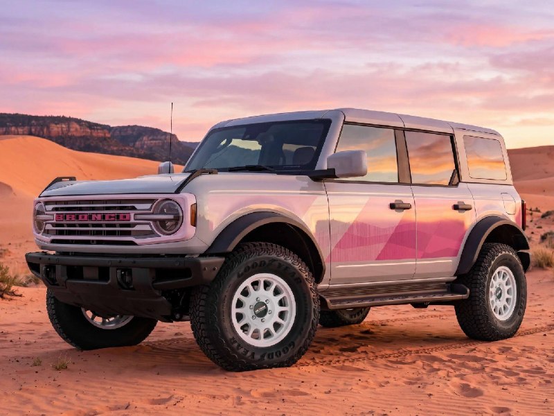 Ford представил яркую спецверсию Bronco Desert Rising Edition Ford представил яркую спецверсию Bronco Desert Rising Edition