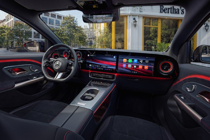 Mercedes представил новый электрокроссовер GLA с запасом хода до 657 км