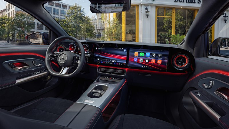 Mercedes представил электрический GLA нового поколения Mercedes представил электрический GLA нового поколения