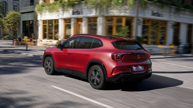 Mercedes представил электрический GLA нового поколения Mercedes представил электрический GLA нового поколения