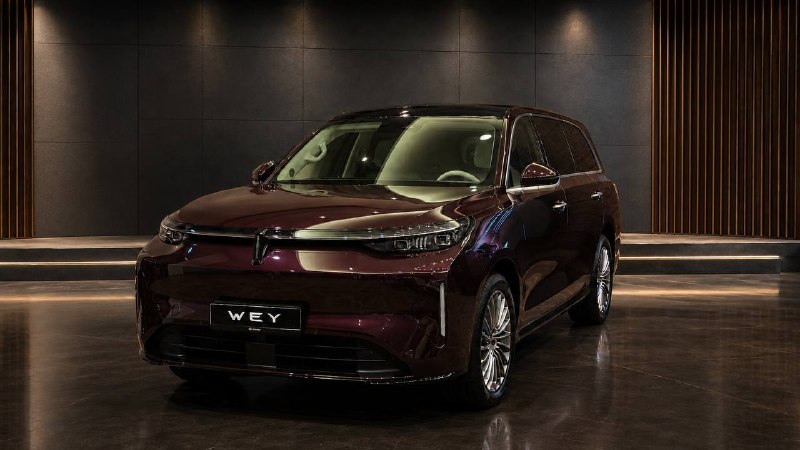 Новый флагман Wey V9X: большой гибридный кроссовер для России