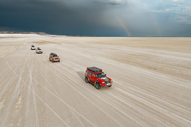 Экспедиция Red Off-Road в Мангистау: марсианские пейзажи за рулём Toyota Land Cruiser Prado Экспедиция Red Off-Road в Мангистау: марсианские пейзажи за рулём Toyota Land Cruiser Prado
