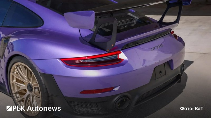 Porsche 911 GT2 RS продан за $1 млн на аукционе Bring a Trailer