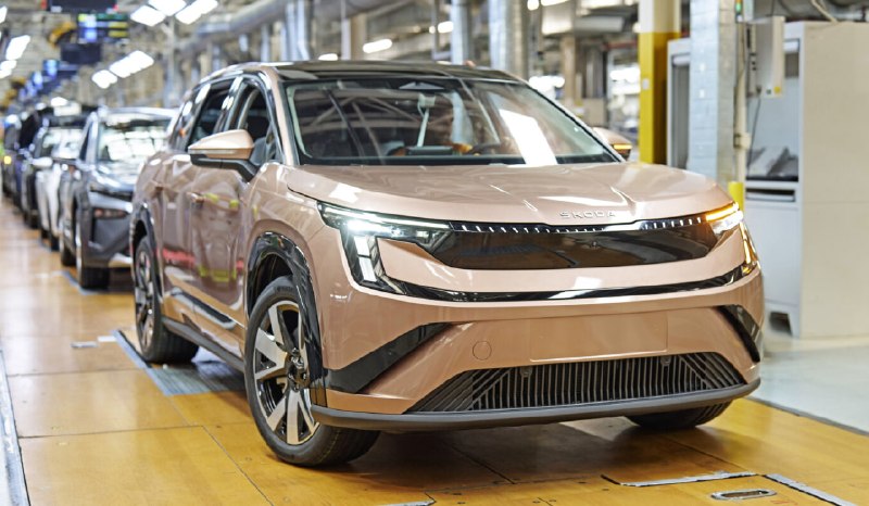 Skoda начала серийный выпуск флагманского электрокроссовера Peaq Skoda начала серийный выпуск флагманского электрокроссовера Peaq