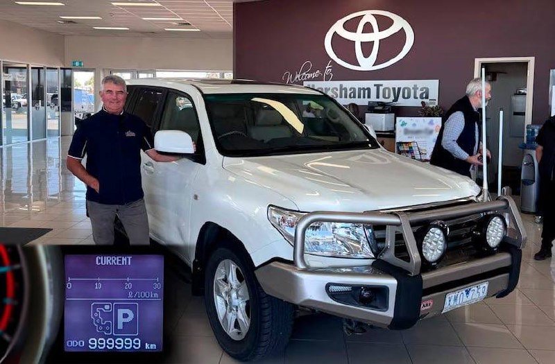 Toyota Land Cruiser 200 проехал почти миллион километров без замены двигателя