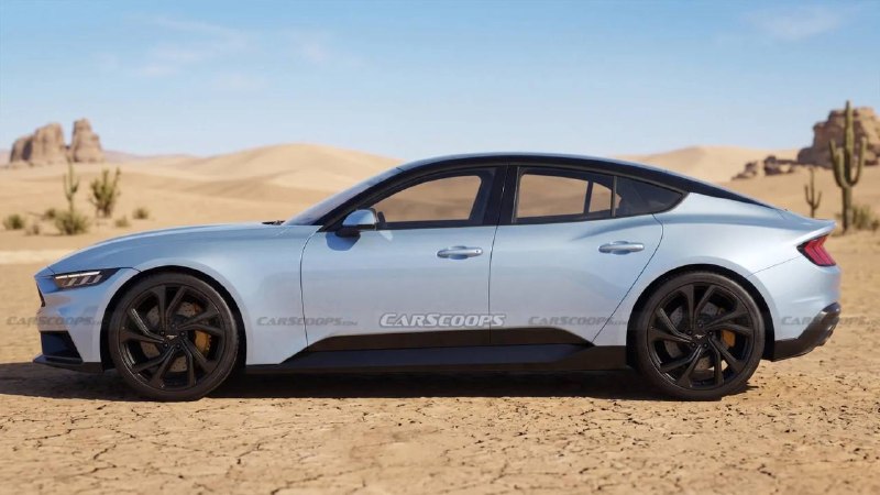 Ford готовит четырёхдверный Mustang Mach 4: конкурент Porsche Panamera