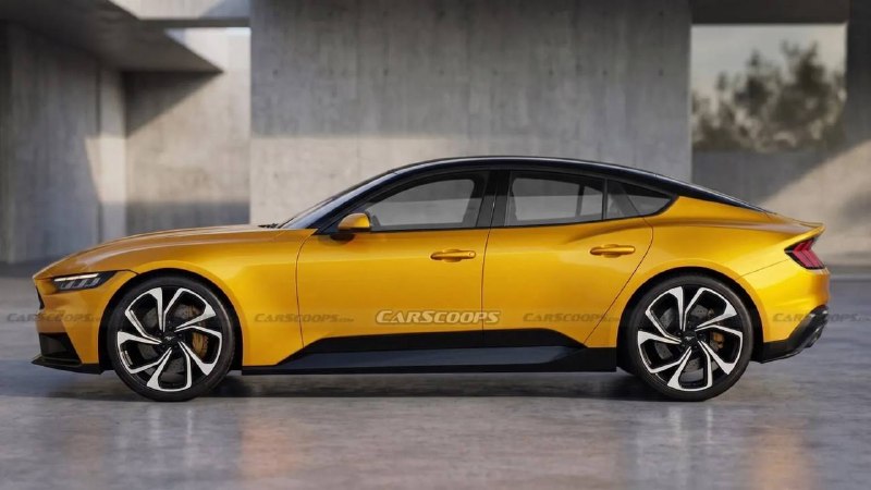 Ford готовит четырёхдверный Mustang Mach 4: конкурент Porsche Panamera