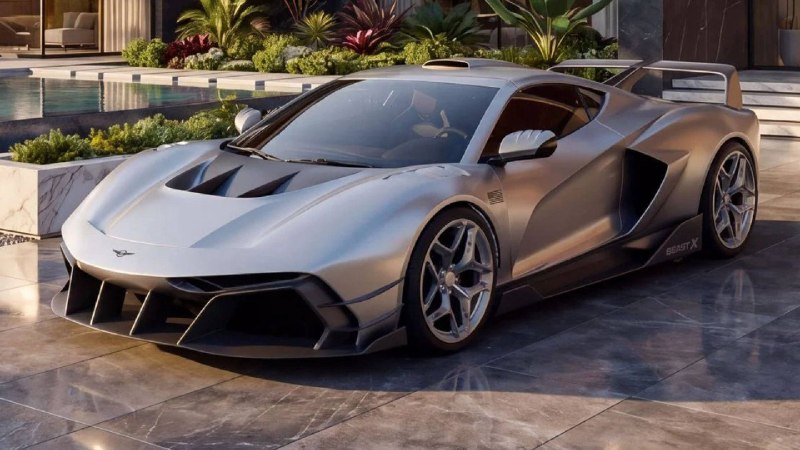 Представлен Rezvani Beast X: 1582-сильный суперкар на базе Chevrolet Corvette