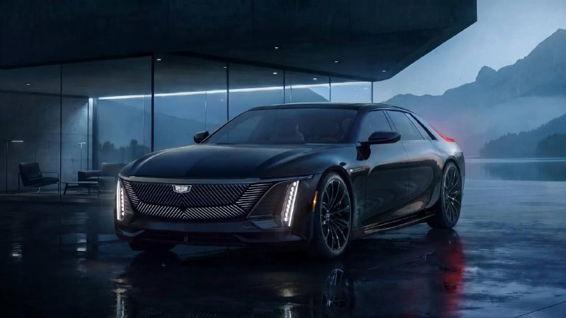 Cadillac представил уникальный электрокар Celestiq Night Test Cadillac представил уникальный электрокар Celestiq Night Test