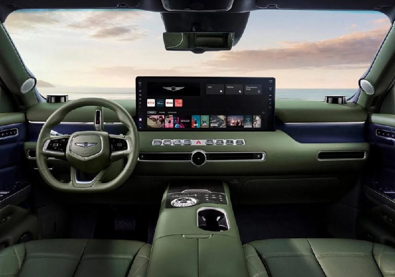 Genesis GV90: роскошный электрический флагман с дверями как у Rolls-Royce Genesis GV90: роскошный электрический флагман с дверями как у Rolls-Royce