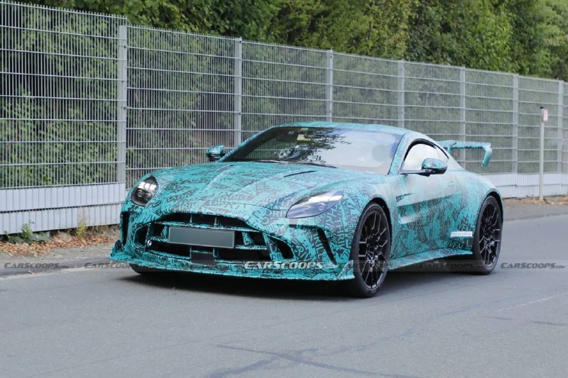 Aston Martin Vantage RS: на Нюрбургринге заметили прототип с огромным спойлером Aston Martin Vantage RS: на Нюрбургринге заметили прототип с огромным спойлером
