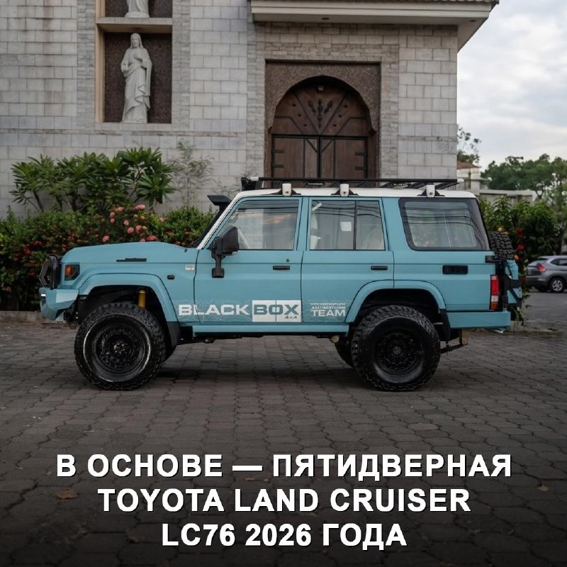 Toyota Land Cruiser 76 2026 прокачали в духе Brabus и Mansory Toyota Land Cruiser 76 2026 прокачали в духе Brabus и Mansory