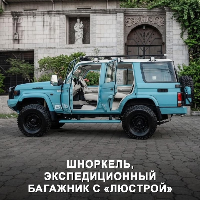 Toyota Land Cruiser 76 2026 прокачали в духе Brabus и Mansory Toyota Land Cruiser 76 2026 прокачали в духе Brabus и Mansory