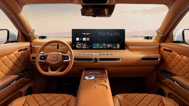 Genesis GV90: флагманский электрический кроссовер с распашными дверями