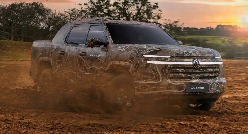Volkswagen Amarok для Южной Америки получит платформу SAIC Volkswagen Amarok для Южной Америки получит платформу SAIC